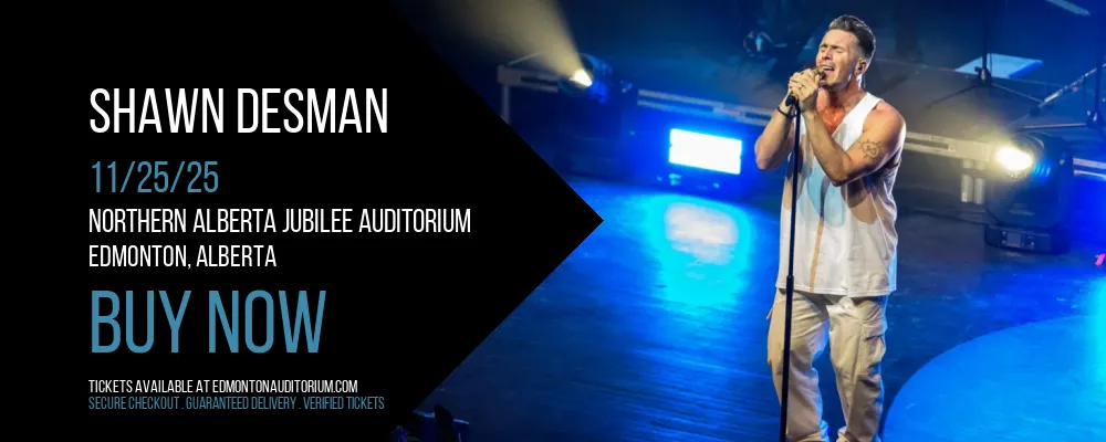 Shawn Desman at Northern Alberta Jubilee Auditorium