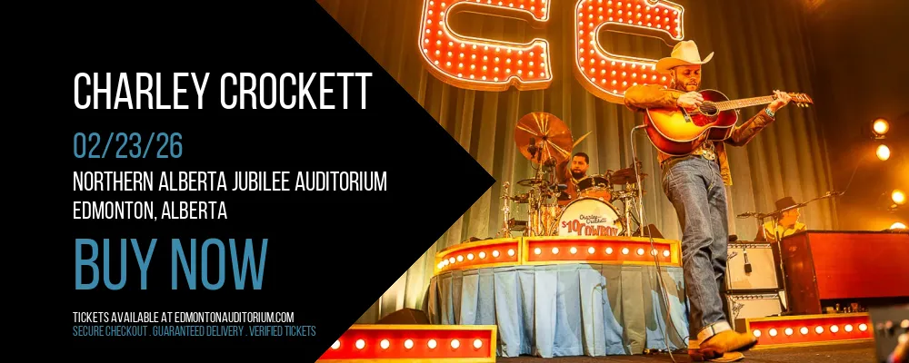 Charley Crockett at Northern Alberta Jubilee Auditorium