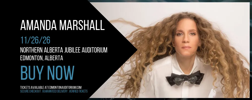 Amanda Marshall at Northern Alberta Jubilee Auditorium